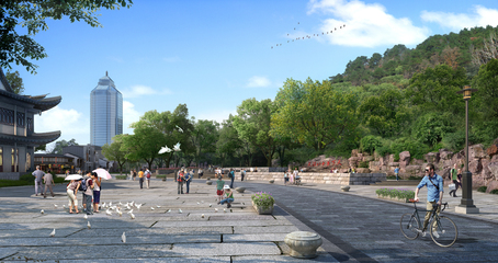 華蓋山公園入口景觀大提升 6月底將全新亮相